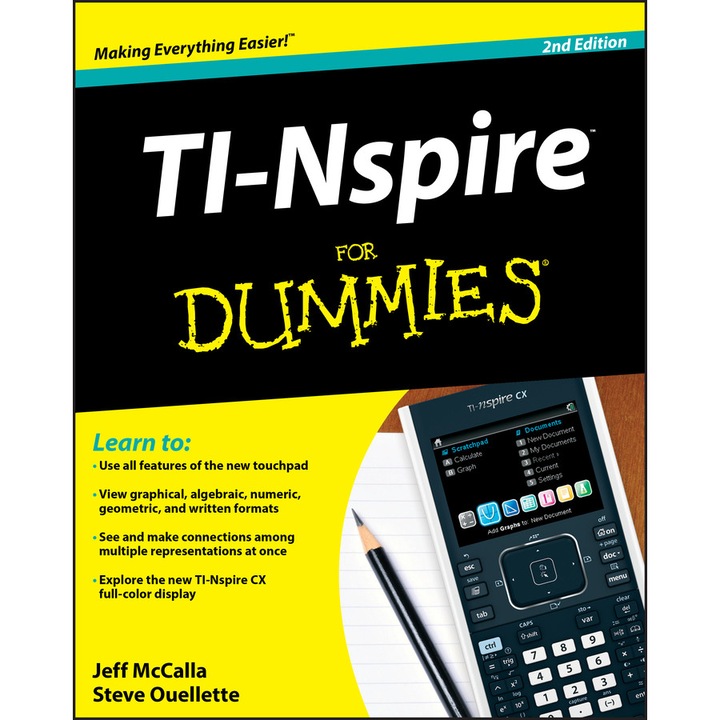 TI–Nspire For Dummies de Jeff McCalla
