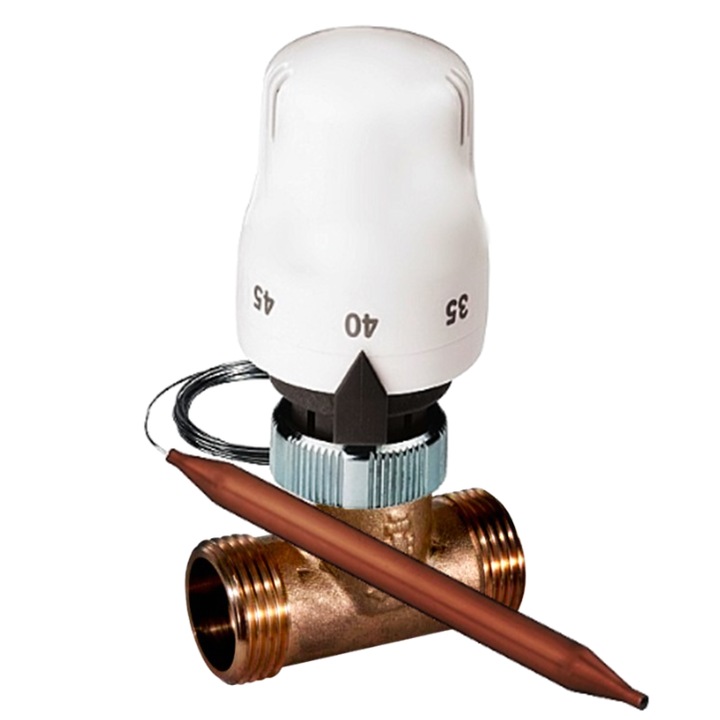 Daver termosztatikus túlmelegedés elleni védelmi készlet, 1"