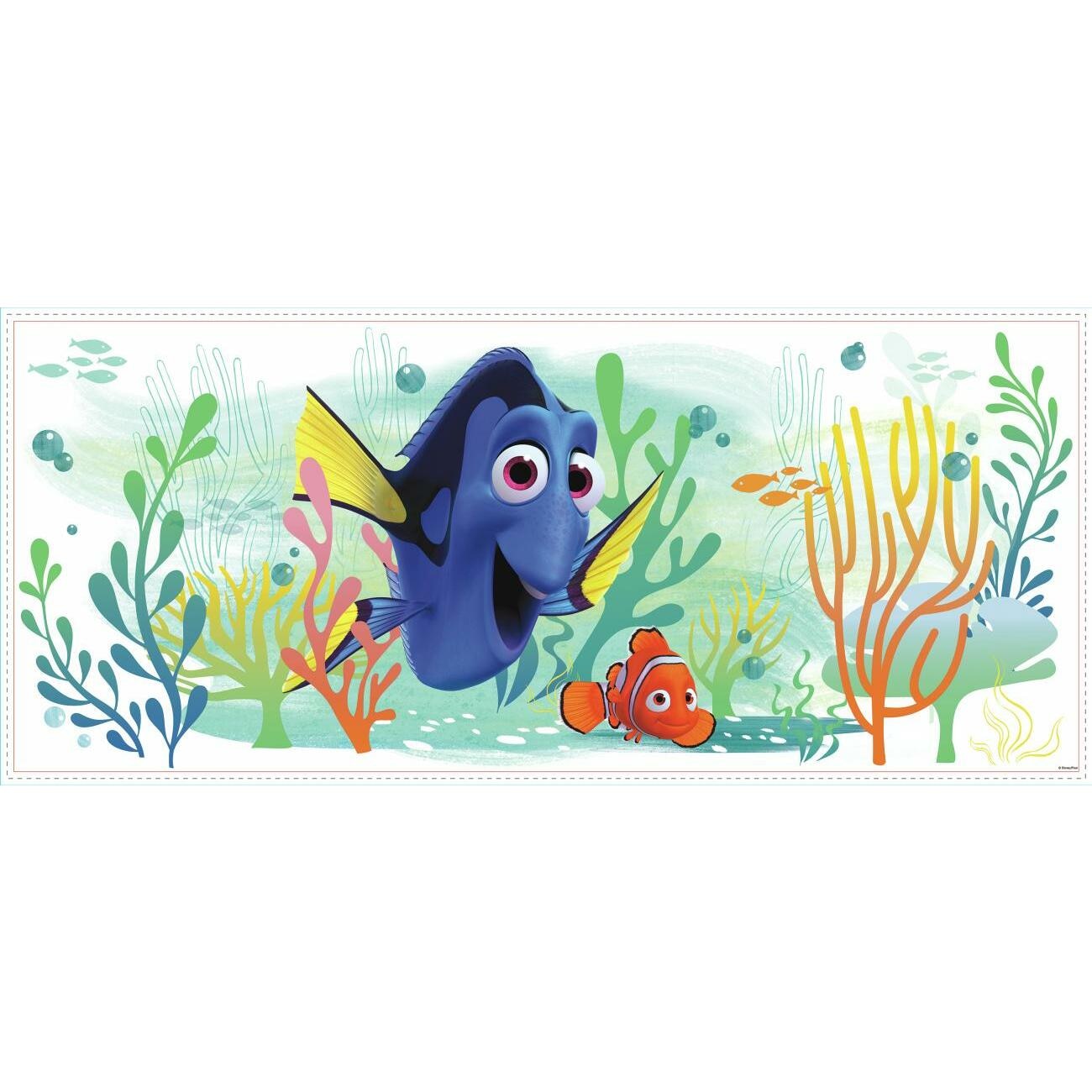 Sticker In cautarea lui DORY si NEMO | 99,1 x 41,9 cm