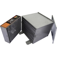 Deshidrator Profesional Inox PT-40 - 1000 W, 10 tavi, Deca +