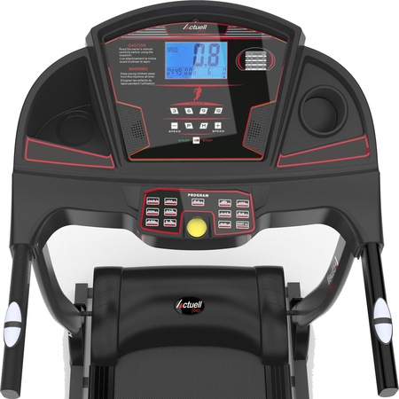 Banda de alergare electrica Actuell t2000i, bluetooth, FitShow, Kinomap, putere maxima 3CP, greutatea maxima a utilizatorului 110kg, senzori puls manual, port MP3