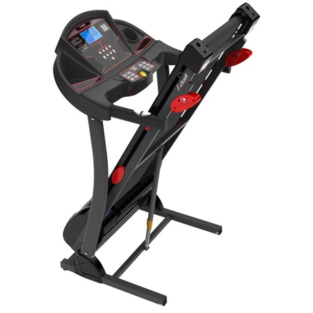 Banda de alergare electrica Actuell t2000i, bluetooth, FitShow, Kinomap, putere maxima 3CP, greutatea maxima a utilizatorului 110kg, senzori puls manual, port MP3