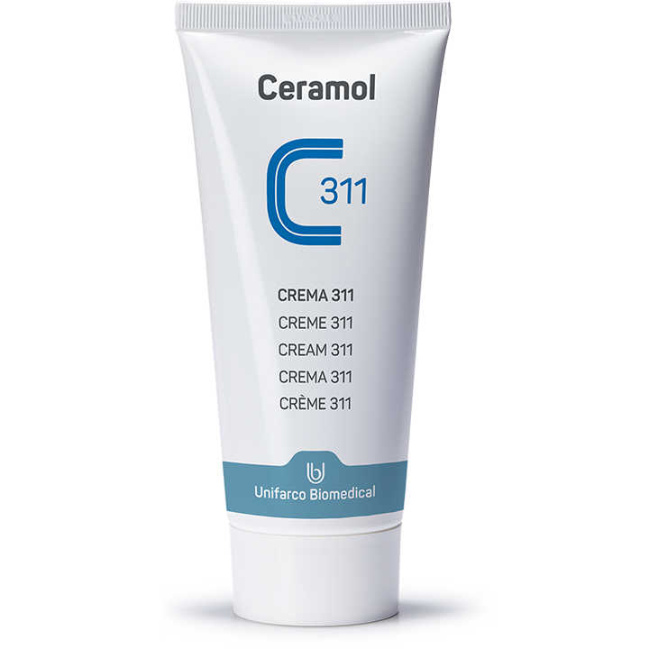 Crema tratament Ceramol 311, piele uscata, deshidrata, cu dermatia, 200 ml