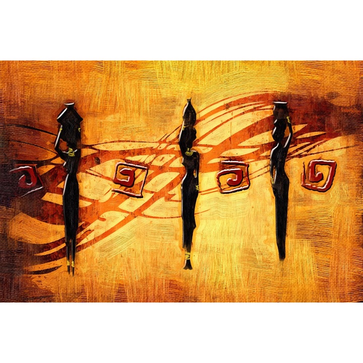 Tablou canvas Africa retro vintage arta81, 60 x 40 cm