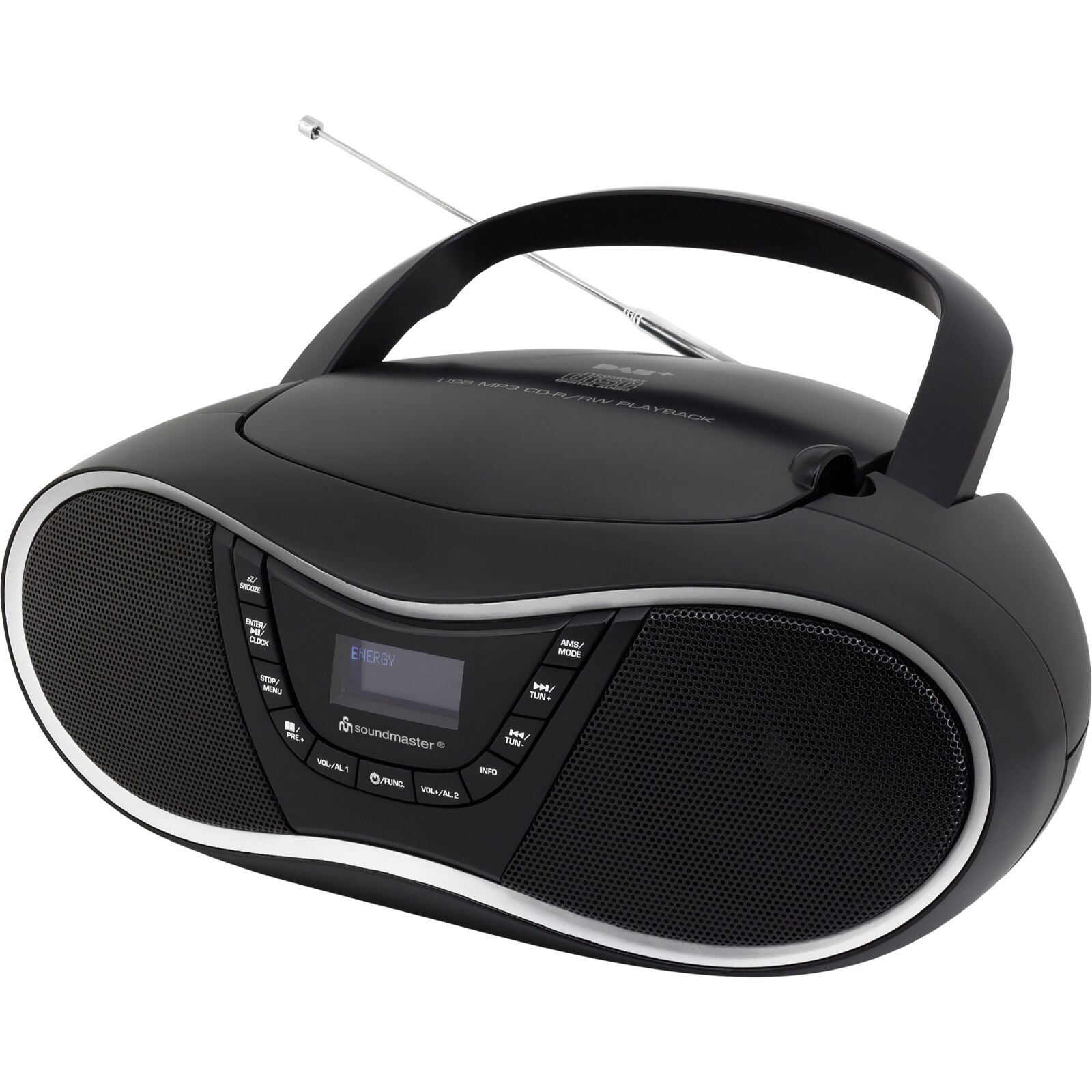 Microsistem audio, Soundmaster, AUX/USB, 40 canale, Afisaj LCD, 4 W ...