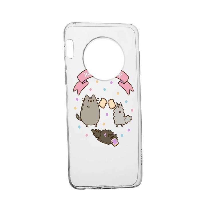 Силиконов калъф Unique за Honor Magic4 Pro, Happy New Year, Transparent TR 356