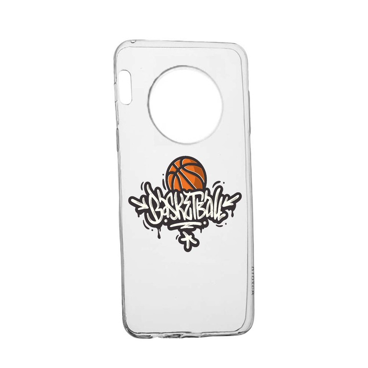 Силиконов калъф Unique за Honor Magic4 Pro, Basketball, Transparent TR 792