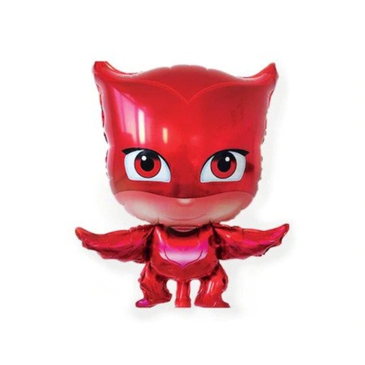 Owlette Bagoly Bagoly fólia lufi, Hősök pizsamában, 65 cm