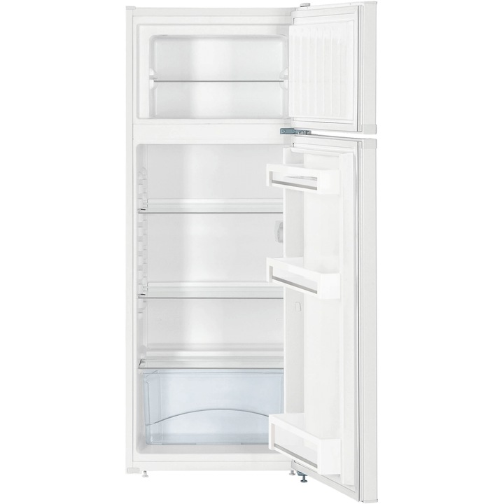 Frigider cu doua usi Liebherr GKw 1455-1, 233L, Smart Frost, Clasa F, H 140.1 cm, Alb