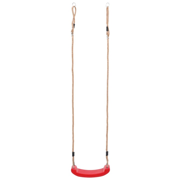 Leagan balansoar pentru copii vidaXL, Polietilena, 38 x 17 cm, Rosu
