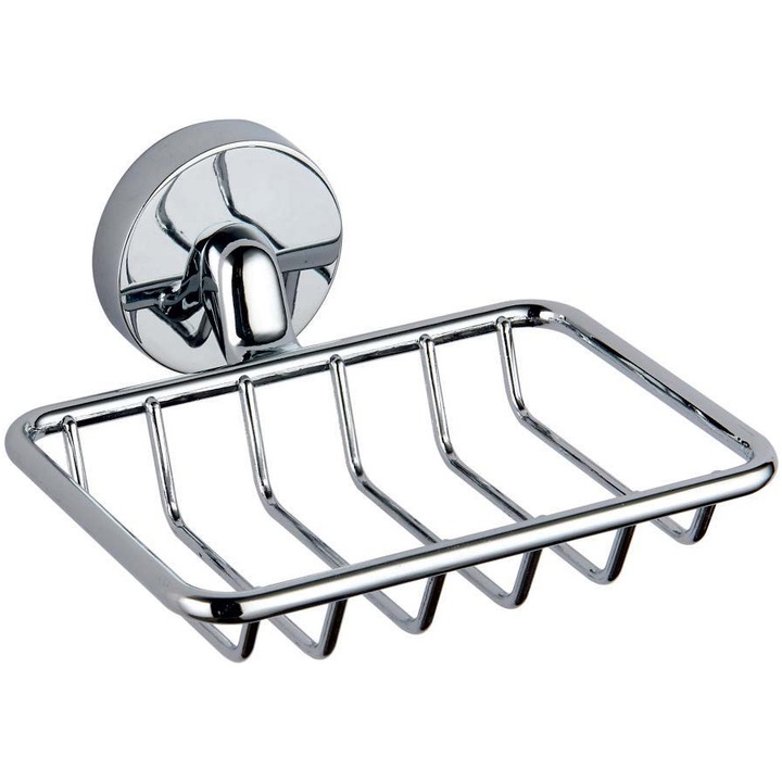 Savoniera Ermetiq Stylish ER-J551, fixare perete, Crom