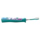 Periuta de dinti electrica pentru copii Philips Sonicare HX6322/04, 2 moduri de periaj, 2 niveluri de intensitate, 62.000 miscari/minut, 2 capete de periere: pentru 3 si 7 ani, 8 stikere, conectare aplicatie Philips Sonicare for Kids, Alb/Albastru