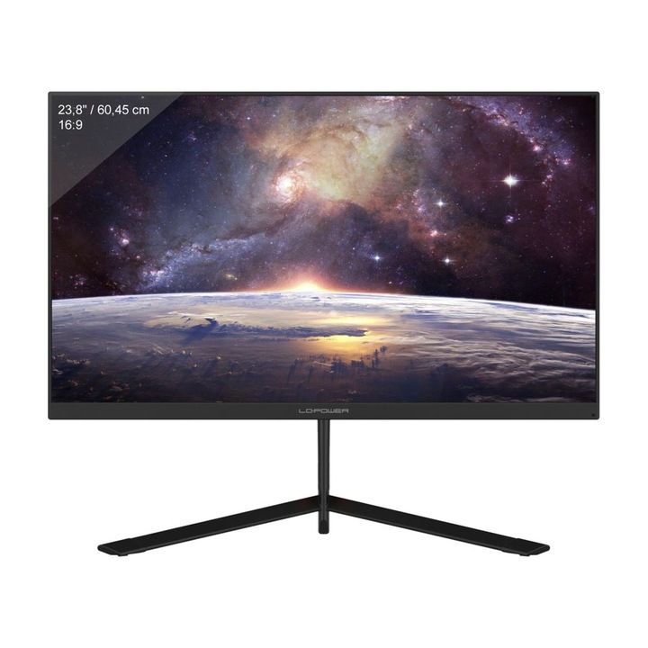 LC-Power LC-M24-FHD-165 60,5 cm (23.8") 1920 x 1080 px Full HD LED Fekete monitor