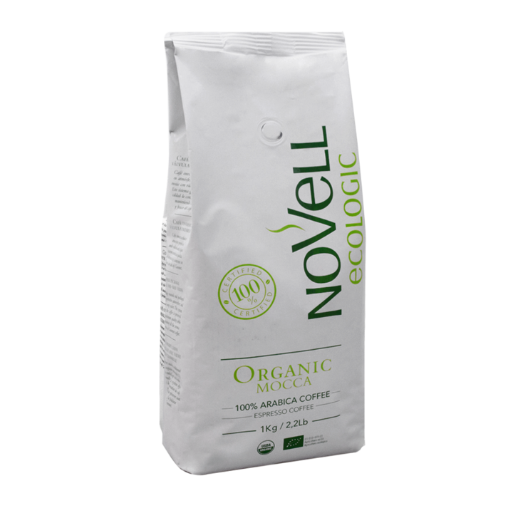 Cafea Boabe Novel 100% Arabica Organic Mocca, 1 kg