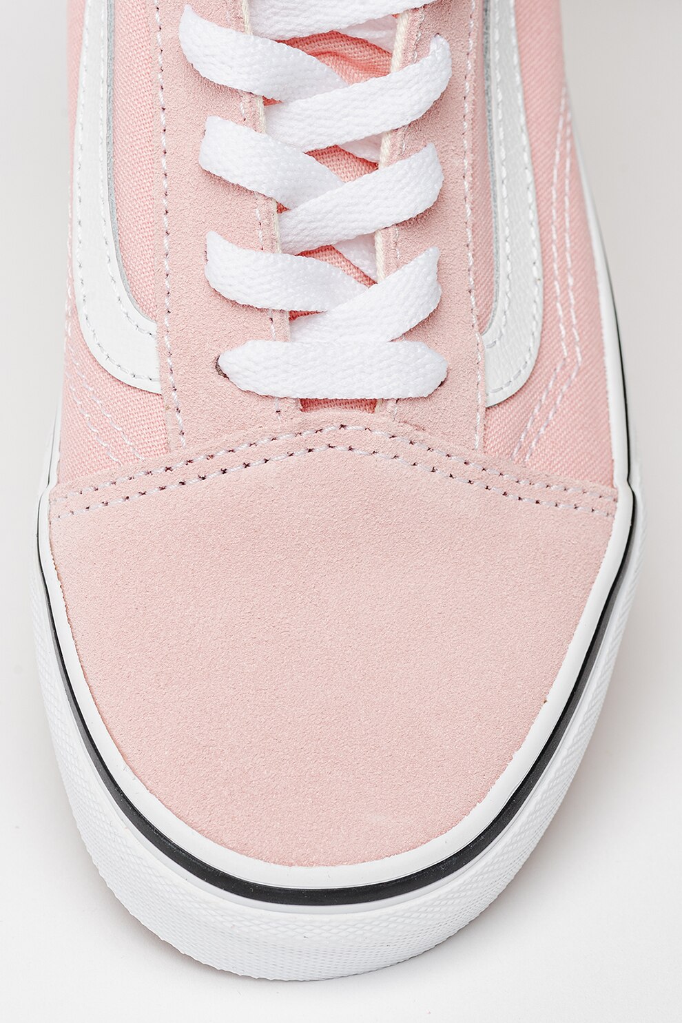 Vans, Old Skool cipő bőrrészletekkel, Rózsaszín, 35 EU - eMAG.hu