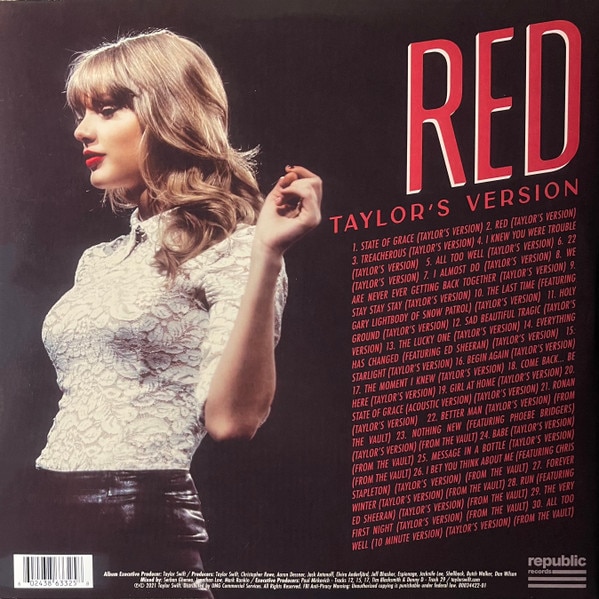 Taylor Swift - Red (Taylor's Version) - 4LP - eMAG.ro
