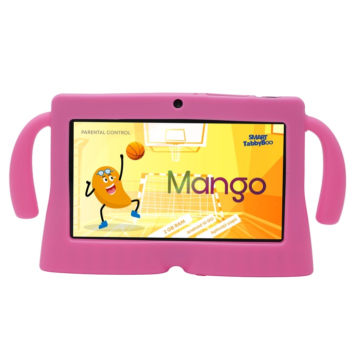 Детски таблет SMART TabbyBoo Mango (2022) 2GB RAM, Android 10 GoFast, Wi-Fi, Pозово