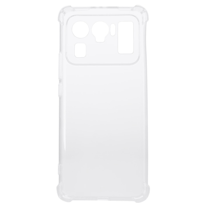 Предпазен калъф Spacer за Xiaomi Mi 11 Ultra 5G, Гъвкав TPU материал, Прозрачен