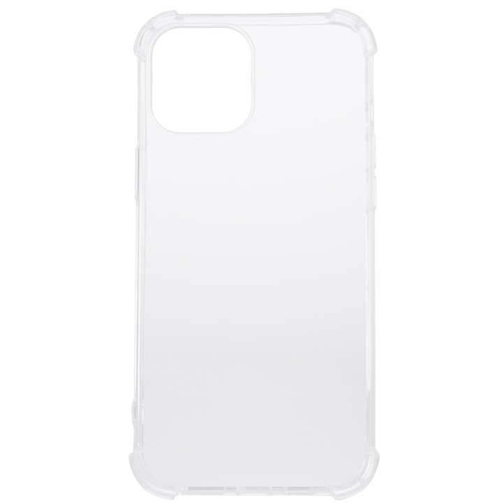 Husa de protectie Spacer pentru Iphone 12 Pro Max, material flexibil TPU, Transparenta