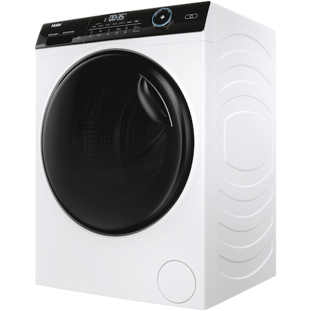 Masina de spalat rufe Haier HW100-B14959U1-S, 10 kg, 1400 rpm, Clasa A, Motor Direct Motion, Wi-Fi, Refresh, ABT, Steam, iTime, Pillow Drum, Dual Spray, Alb