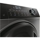 Masina de spalat rufe cu uscator Slim Haier HWD80-B14959S8U1S, 8 kg spalare, 5 kg uscare, 1400 rpm, Clasa A, Motor Direct Motion, Wi-Fi, iRefresh, ABT, Pillow Drum, Dual Spray, Antracit