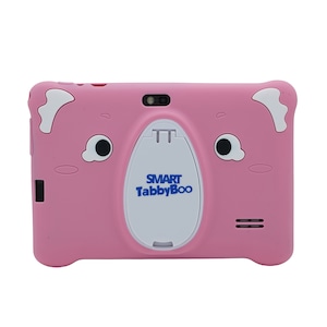 Tableta SMART TabbyBoo Koala Fun, 4GB RAM, 64GB, Android 12 cu control parental, Wi-Fi, ecran 7'' IPS, 1000 jocuri si activitati educative pentru copii, roz