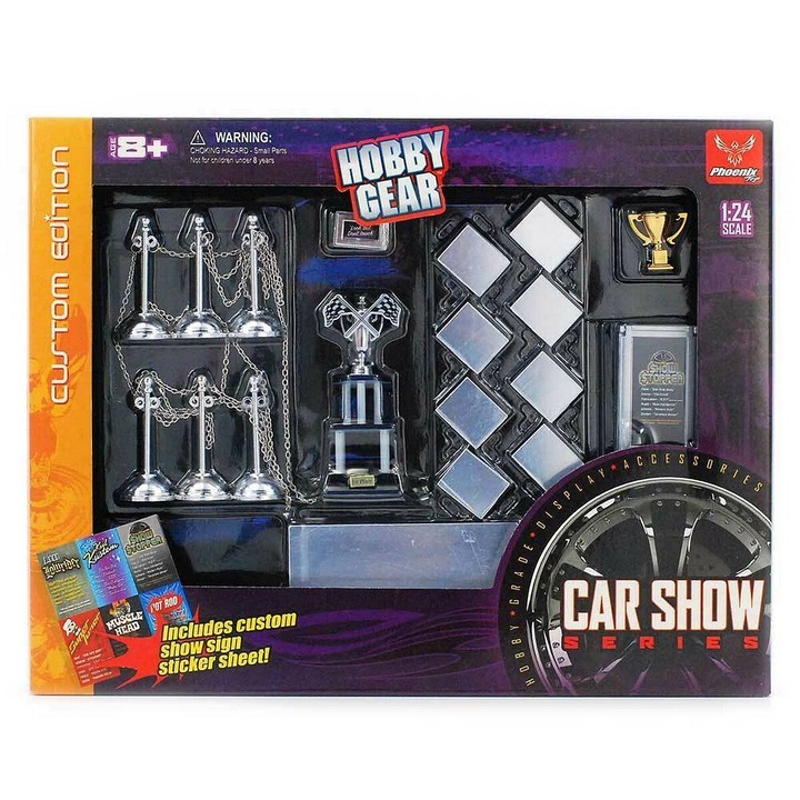 Hobby Gear Car Show szett modell kiegészítő 1:24