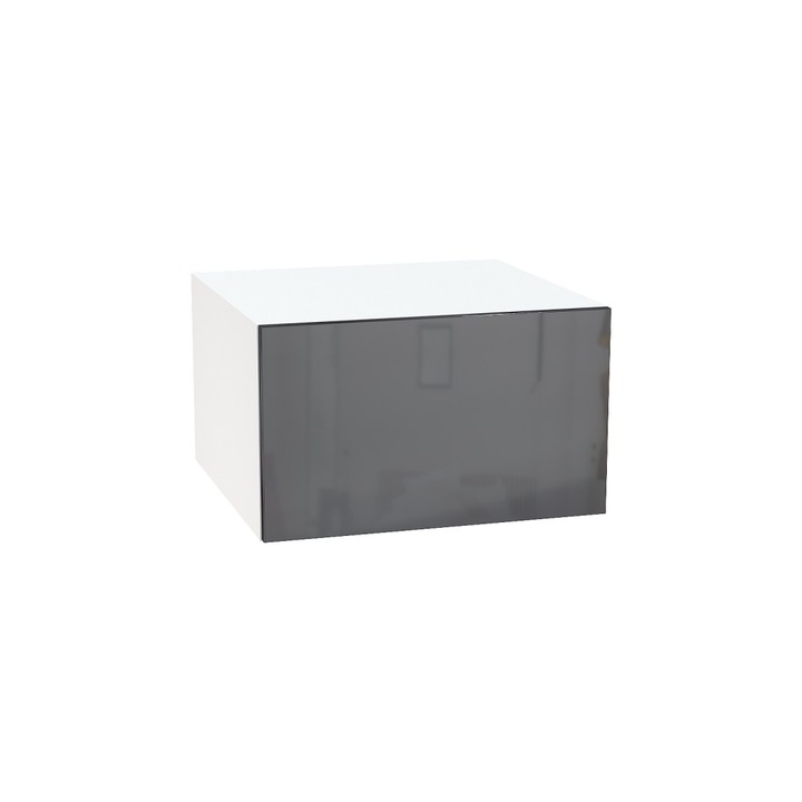 Corp superior orizontal VG 610 Estetic-silver MDF gri lucios 600x574x358 mm