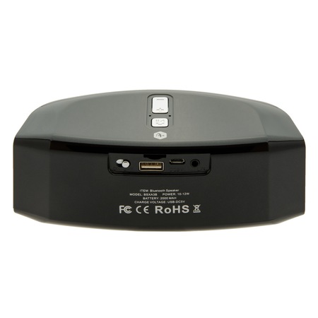 Boxa portabila bluetooth A+ Soul, 12W, port USB/micro SD, Negru