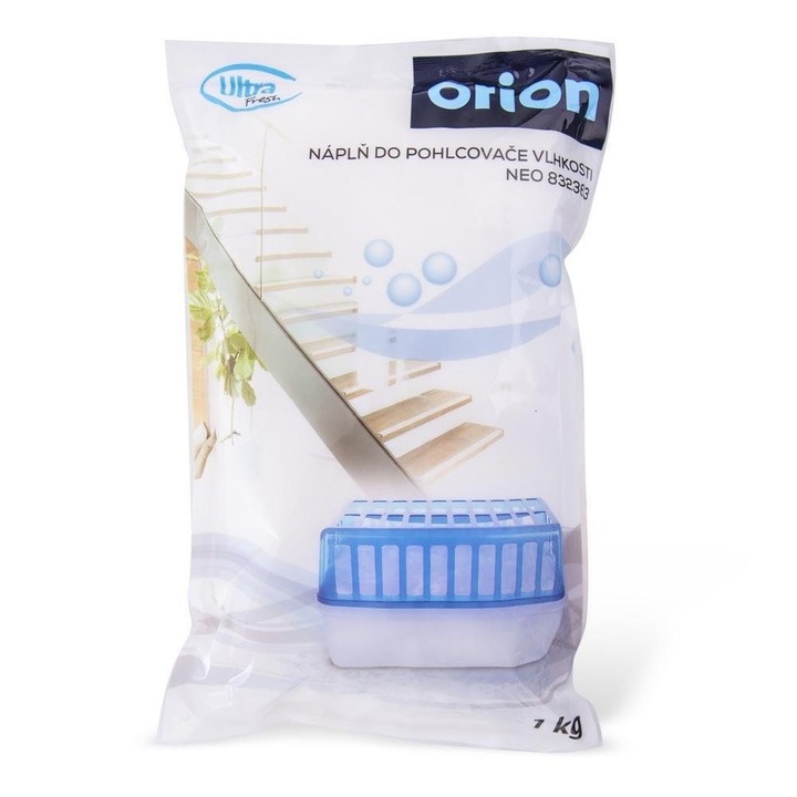 Cartus absorbant de umezeala, Clorura de calciu, 1kg, Alb