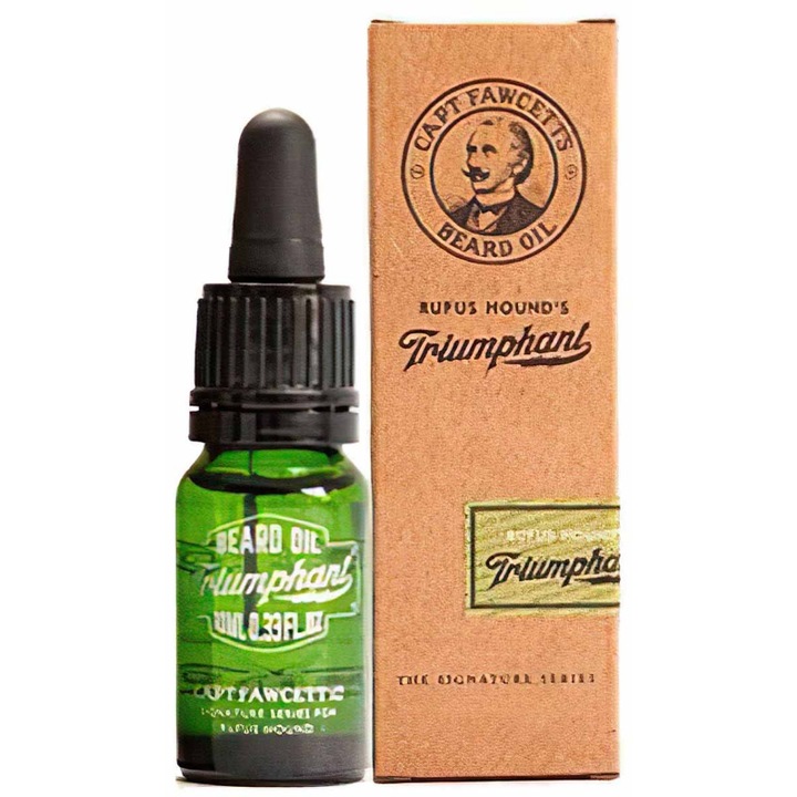 Szakállolaj Captain Fawcett, Rufus Hounds Triumphant, 10ml