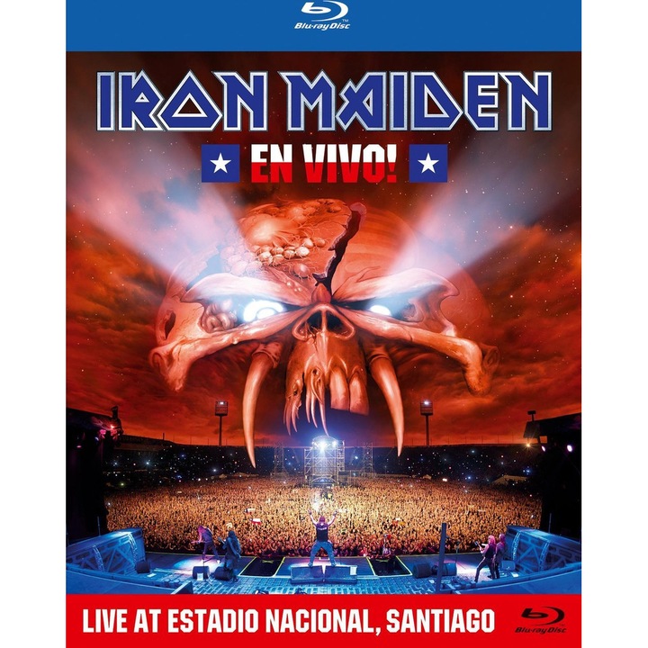 Iron Maiden - En Vivo! Live in Santiago de Chile - BluRay Disc - Blu-Ray Disc