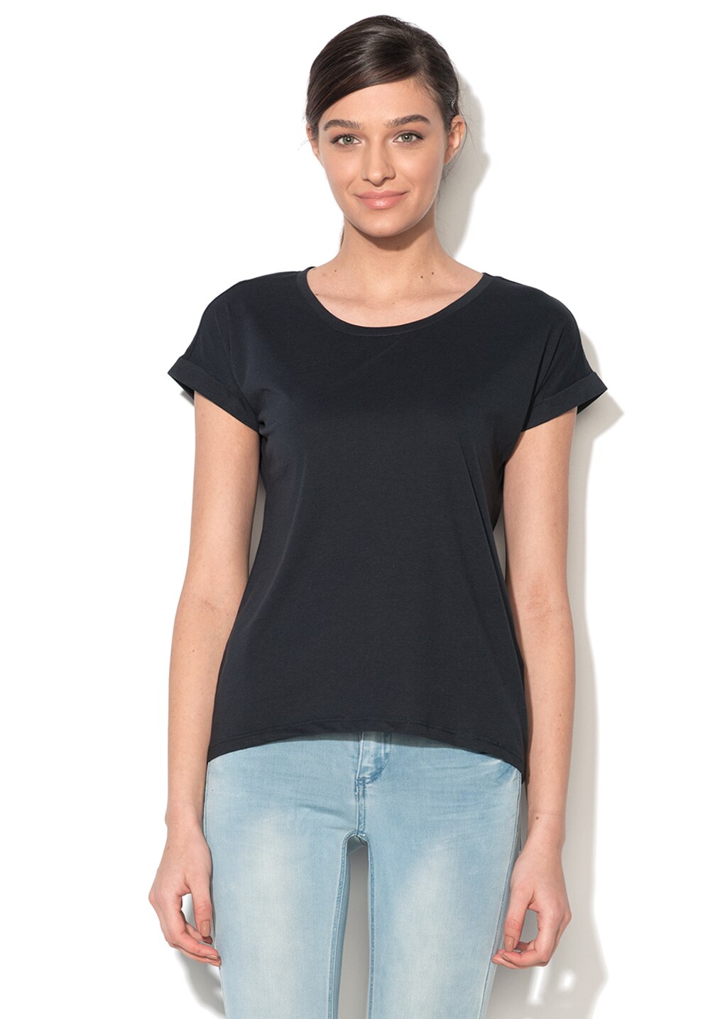 Vila, Tricou bleumarin Dreamers 14025668-TOTAL-ECLIPSE