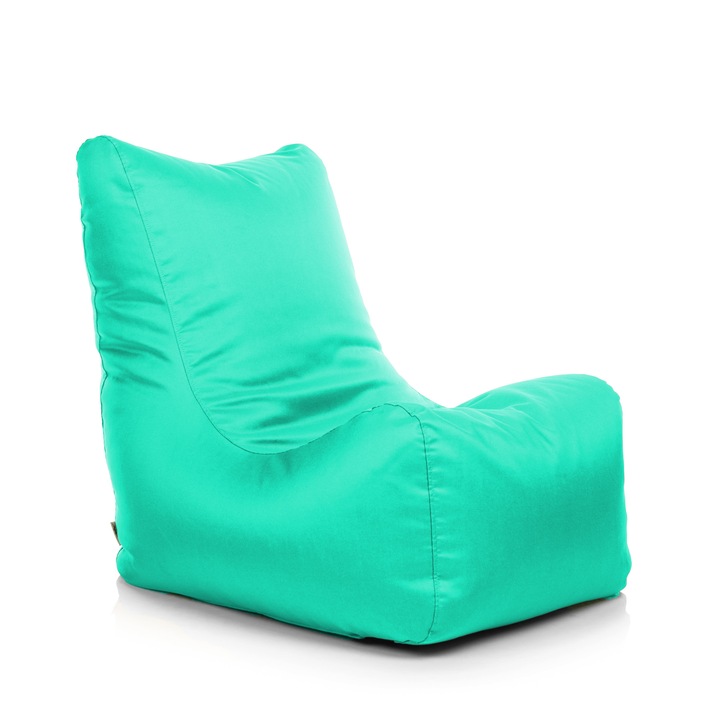 Fotoliu puf Lazyboy Osho Turcoaz dehusabil, Dirtproof, Maner, Interior/exterior, impermeabil