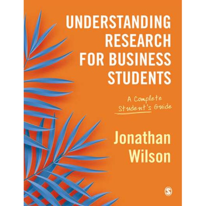 Understanding Research for Business Students de Jonathan Wilson
