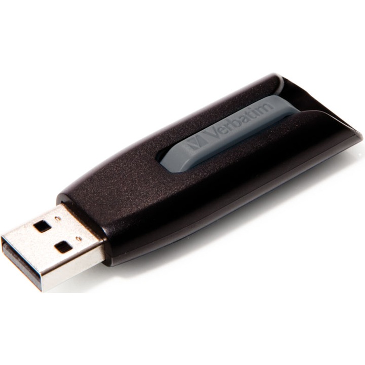 Memorie USB Verbatim Store 'n' Go v3 256GB, USB 3.0, Negru