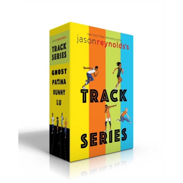 Jason Reynolds's Track Series Paperback Collection (Boxed Set): Ghost; Patina; Sunny; Lu de Jason Reynolds