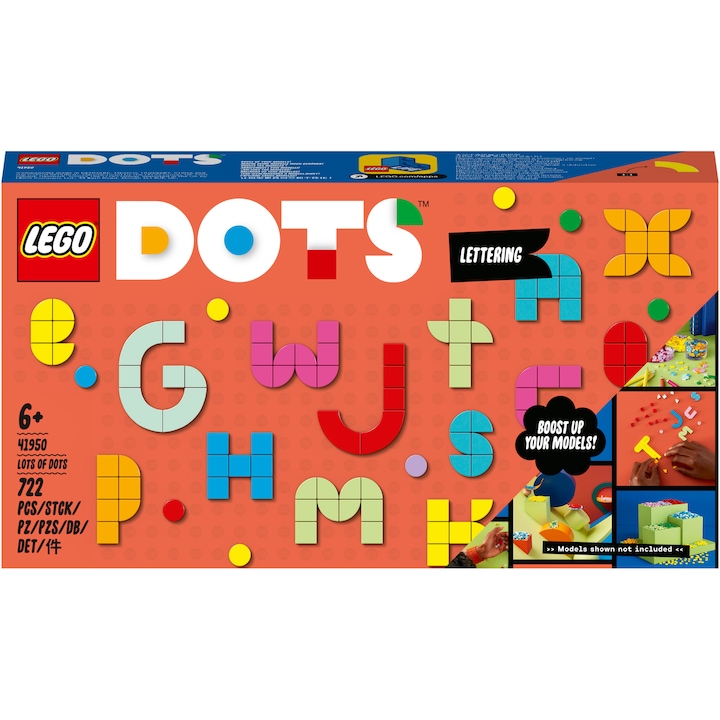 LEGO® DOTS - Много DOTS - букви 41950, 722 части