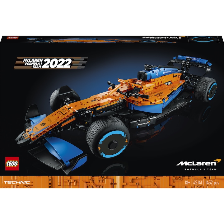 LEGO® Technic - Masina de curse McLaren Formula 1 42141, 1432 piese