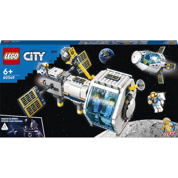 LEGO® City - Лунна космическа станция 60349, 500 части