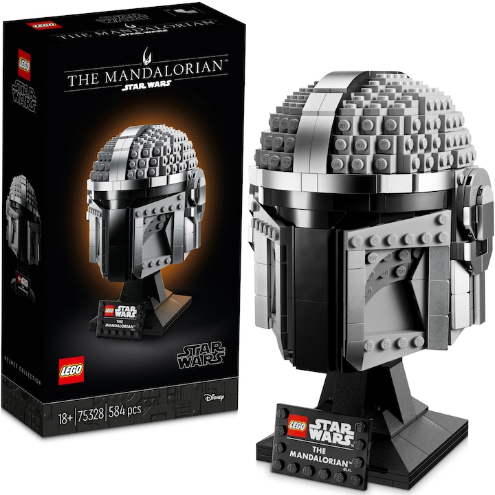 LEGO Star Wars 75328 A Mandalóri™ sisak gyűjthető LEGO készlet felnőtteknek