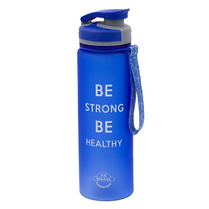 Бутилка Be Strong, пластмасова, 700 мл