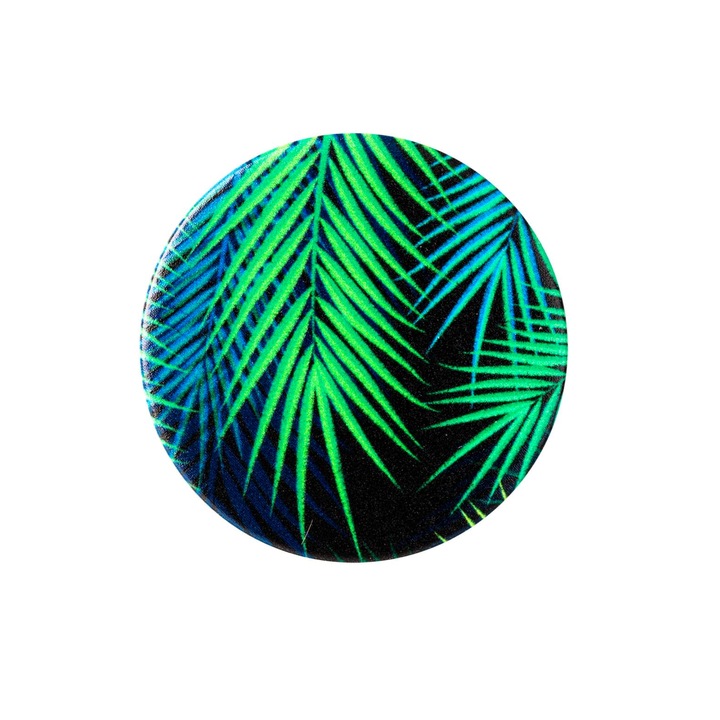 Popsocket pentru telefon sau tableta, model Midnight Palms