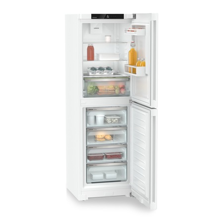 Combina frigorifica Liebherr CNf 5204 Pure, NoFrost, EasyFresh, 319 l, Clasa F, H 185.5 cm, Alb