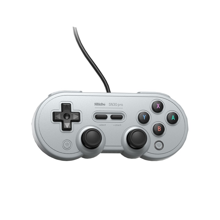 Контролер Usb 8bitdo Sn30 Pro, Сив, Nsw/ Pc