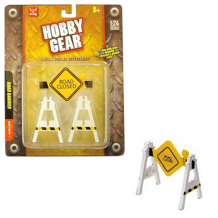 Hobby Gear Road Barrier modell kiegészítő 1:24
