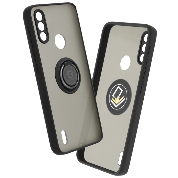 Капак за Motorola Moto E7 Power / Moto E7i Power, Techsuit Glinth, черен