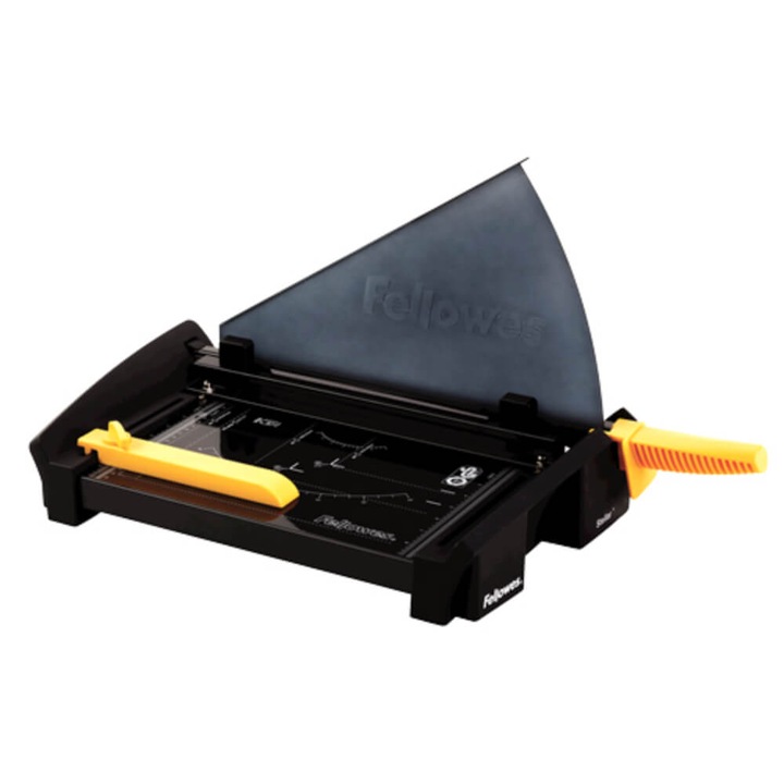 Звездна гилотина Fellowes с лост, 380 mm, 20 листа A4, неръждаеми ножове