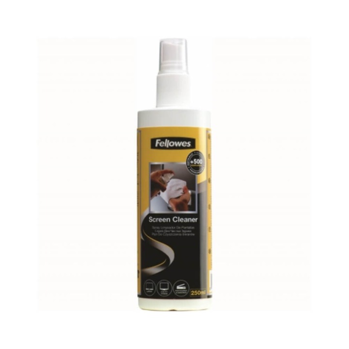 Spray Curatare Monitor Fellowes, 250 ml, Uscare Rapida