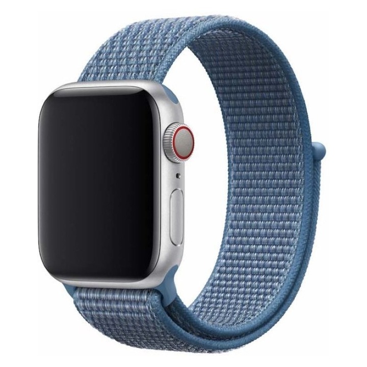 Каишка Devia Deluxe Series Sport3 Band за Apple Watch 4, 44mm, Cape Cod Blue